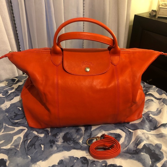 longchamp cuir large